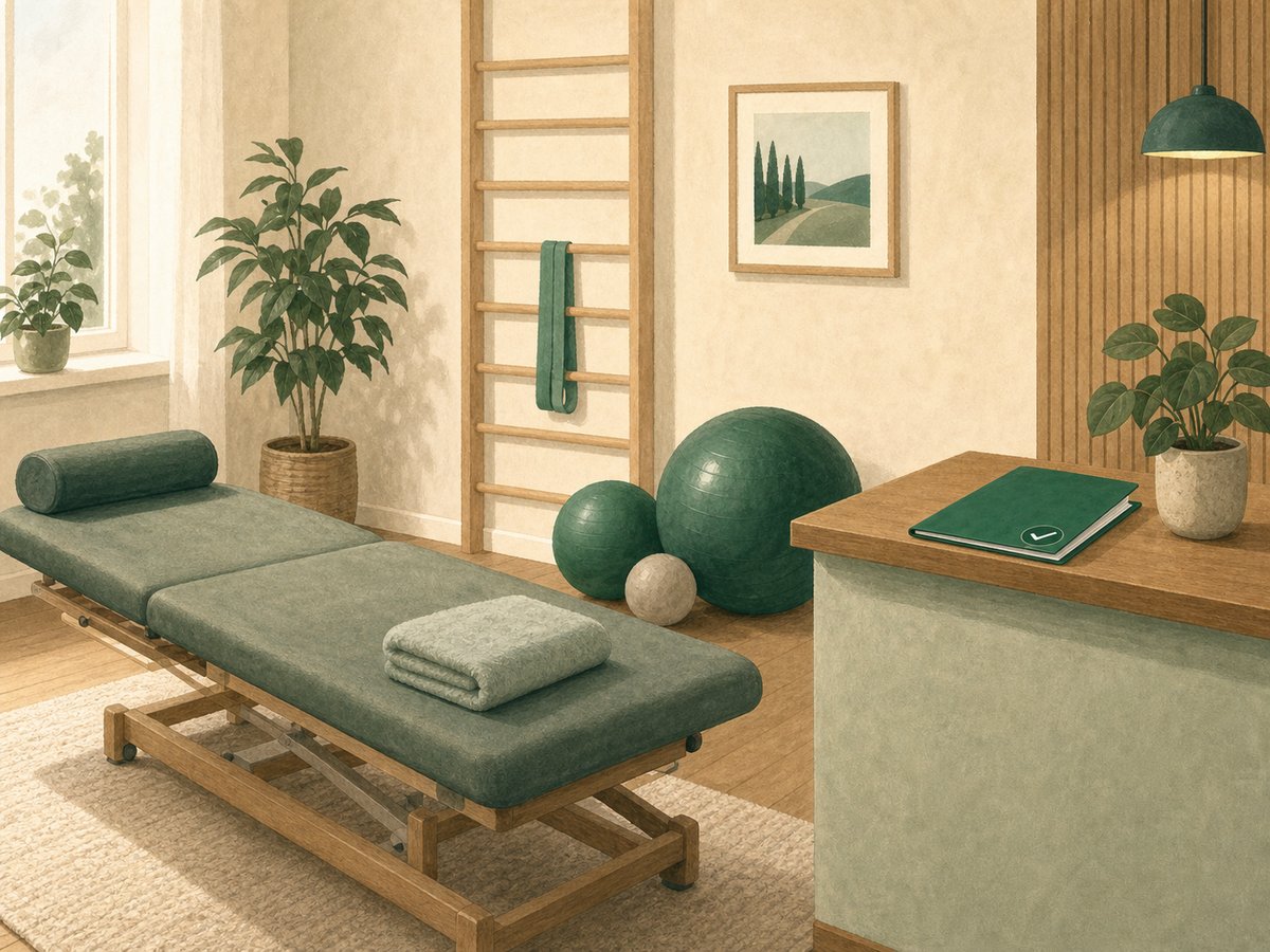 Illustration: E-Rechnung in der Physiotherapiepraxis: Einkauf, Geräte und Abrechnung